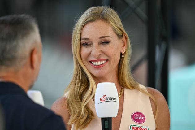 TENNIS - ATP, Tennis Herren Generali Open 2026 KITZBUEHEL,AUSTRIA,21.JUL.26 - TENNIS - ATP World Tour, Generali Open. Image shows Barbara Schett Eagle (Servus TV).  GEPAxpictures xDanielxSchoenherr