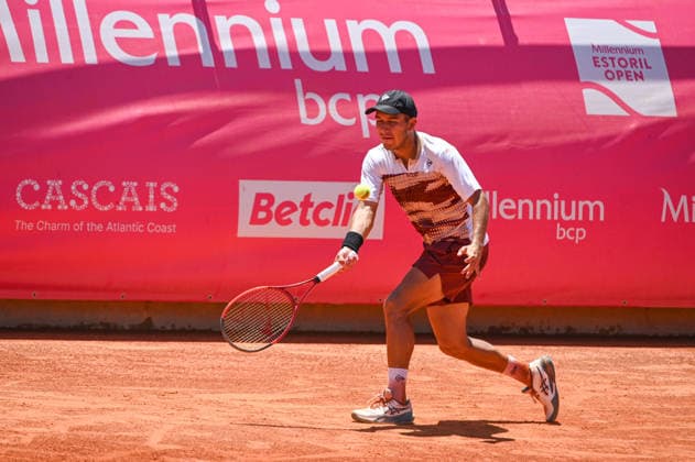 July 21, 2026, Lisbon, Lisbon, Portugal: PLAYER NAME in action during the Round of 32 at the Millennium Estoril Open ATP, Tennis Herren tennis tournament at Clube de Tenis do Estoril. Lisbon Portugal - ZUMAr238 0862295692st Copyright: xRicardoxRochax
