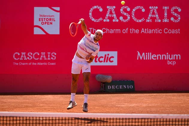 July 21, 2026, Lisbon, Lisbon, Portugal: NUNO BORGES in action during the Round of 32 at the Millennium Estoril Open ATP, Tennis Herren tennis tournament at Clube de Tenis do Estoril. Lisbon Portugal - ZUMAr238 0862295871st Copyright: xRicardoxRochax