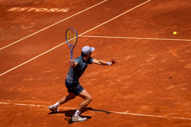 Vilius Guabas Vs Pablo Carreno Busta - Millennium Estoril Open 2026 Vilius Guabas of Lithuania competes against Pablo Carreno Busta of Spain during the Millennium Estoril Open ATP, Tennis Herren 250 tennis tournament at the Estoril Tennis Club in Estoril, Portugal, on July 21, 2026. Estoril Portugal  Copyright: xNunoxCruzx originalFilename:cruz-viliusgu260721_npHbE.jpg