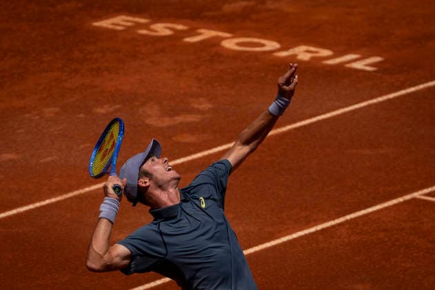 Vilius Guabas Vs Pablo Carreno Busta - Millennium Estoril Open 2026 Vilius Guabas of Lithuania competes against Pablo Carreno Busta of Spain during the Millennium Estoril Open ATP, Tennis Herren 250 tennis tournament at the Estoril Tennis Club in Estoril, Portugal, on July 21, 2026. Estoril Portugal  Copyright: xNunoxCruzx originalFilename:cruz-viliusgu260721_npDui.jpg
