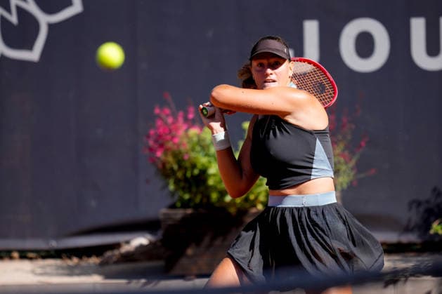 MSC Hamburg Ladies Open - Day 2 Elena Pridankina plays during her R32 match against third seed Panna Udvardy of Hungary at the 2026 MSC Hamburg Ladies Open women s tennis tournament at Am Rothenbaum in Hamburg, Germany. Hamburg Hamburg Germany  Copyright: xOwenxHammondx originalFilename:hammond-2026msch260721_nphcP.jpg