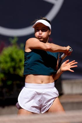 MSC Hamburg Ladies Open - Day 2 Seventh seed Yulia Putintseva of Kazakhstan plays against Mona Barthel of Germany during their round of 32 match at the 2026 MSC Hamburg Ladies Open women s tennis tournament at Am Rothenbaum in Hamburg, Germany. Hamburg Hamburg Germany  Copyright: xOwenxHammondx originalFilename:hammond-2026msch260721_npu1A.jpg