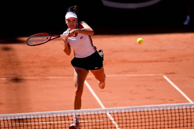 MSC Hamburg Ladies Open - Day 2 Darja Semenistaja of Latvia plays during her round of 32 match against eighth seed Sinja Kraus of Austria at the 2026 MSC Hamburg Ladies Open Women s tennis tournament at Am Rothenbaum in Hamburg, Germany. Hamburg Hamburg Germany  Copyright: xOwenxHammondx originalFilename:hammond-2026msch260721_np5YP.jpg