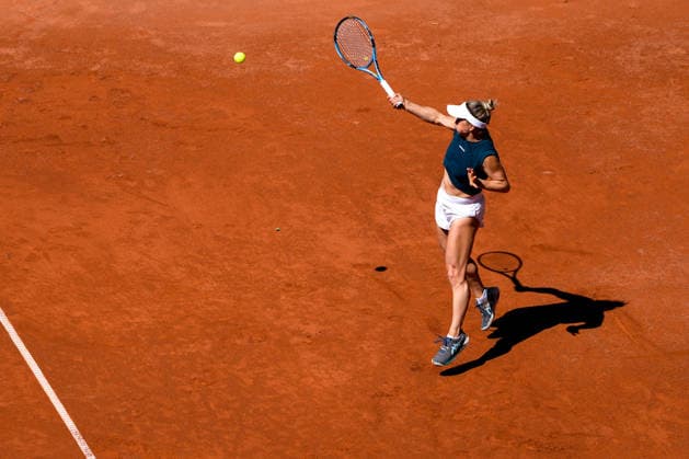 MSC Hamburg Ladies Open - Day 2 Seventh seed Yulia Putintseva of Kazakhstan plays against Mona Barthel of Germany during their round of 32 match at the 2026 MSC Hamburg Ladies Open women s tennis tournament at Am Rothenbaum in Hamburg, Germany. Hamburg Hamburg Germany  Copyright: xOwenxHammondx originalFilename:hammond-2026msch260721_npqDu.jpg