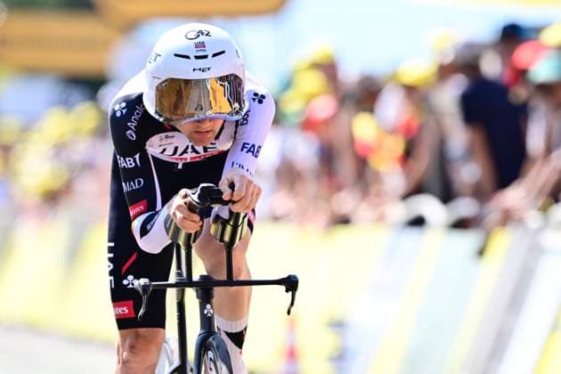 Tour de France 2026 Stage 16 THONON-LES-BAINS, FRANCE - JULY 21 : Wellens Tim (BEL) of UAE Team Emirates - XRG during stage 16 of the 113rd edition of Tour de France an UCI World Tour 2.UWT Individual Time Trial stage for Men Elite of 26 km with start in Evian-les-Bains and finish in Thonon-les-Bains on July 21, 2026 in Thonon-les-Bains, France, 21 07 2026 Thonon-les-Bains France  Copyright: xPeterxDexVoechtx
