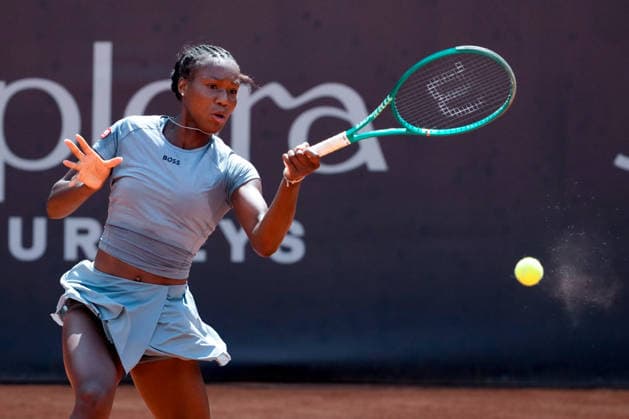 MSC Hamburg Ladies Open - Day 2 Hamburg, Germany 21 Jul 2026 - Noma Noha Akugue (GER) in action during their R32 match against Valentina Steiner (GER) at the 2026 MSC Hamburg Ladies Open Women s tennis tournament taking place at Am Rothenbaum, Hamburg, Germany. Hamburg Hamburg Greece  Copyright: xOwenxHammondx originalFilename:hammond-2026msch260721_npge9.jpg