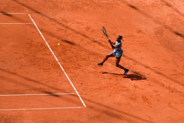 MSC Hamburg Ladies Open - Day 2 Hamburg, Germany 21 Jul 2026 - Noma Noha Akugue (GER) in action during their R32 match against Valentina Steiner (GER) at the 2026 MSC Hamburg Ladies Open Women s tennis tournament taking place at Am Rothenbaum, Hamburg, Germany. Hamburg Hamburg Greece  Copyright: xOwenxHammondx originalFilename:hammond-2026msch260721_npFKw.jpg