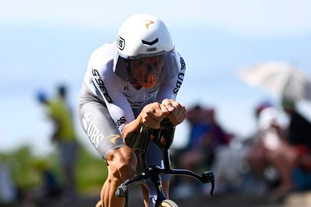 Tour de France 2026 Stage 16 THONON-LES-BAINS, FRANCE - JULY 21 : Hermans Quinten (BEL) of Pinarello - Q36.5 Pro Cycling Team during stage 16 of the 113rd edition of Tour de France an UCI World Tour 2.UWT Individual Time Trial stage for Men Elite of 26 km with start in Evian-les-Bains and finish in Thonon-les-Bains on July 21, 2026 in Thonon-les-Bains, France, 21 07 2026 Thonon-les-Bains France  Copyright: xGvgx