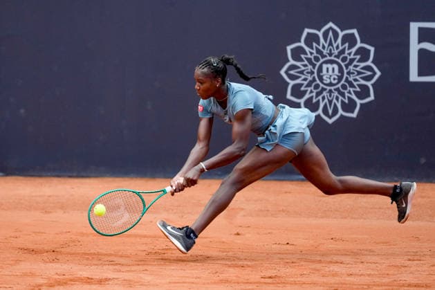 MSC Hamburg Ladies Open - Day 2 Noma Noha Akugue of Germany plays against Valentina Steiner of Germany during their Round of 32 match at the 2026 MSC Hamburg Ladies Open Women s tennis tournament at Am Rothenbaum in Hamburg, Germany. Hamburg Hamburg Greece  Copyright: xOwenxHammondx originalFilename:hammond-2026msch260721_npjgx.jpg