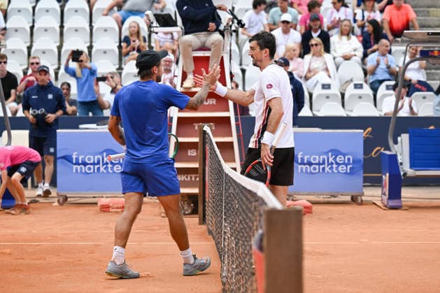 TENNIS - ATP, Tennis Herren Generali Open 2026 KITZBUEHEL,AUSTRIA,21.JUL.26 - TENNIS - ATP World Tour, Generali Open. Image shows Alex Molcan (SVK) and Sebastian Ofner (AUT).  GEPAxpictures xDanielxSchoenherr