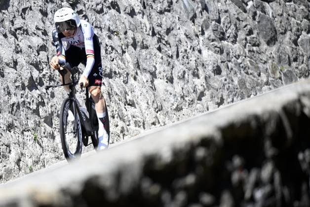 Belgian Tim Wellens of UAE Team Emirates XRG pictured during the stage 16 of the 2026 Tour de France cycling race, an individual Time Trial stage of 26km from Evian-les-Bains to Thonon-les-Bains, on Tuesday 21 July 2026. The 113th edition of the Tour de France starts on Saturday 4 July in Barcelona, Spain, and will finish in Paris, France on the 26th of July. JASPERxJACOBS  x181679586x