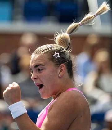 The Livesport Prague Open women s tennis tournament, in Prague, Czech Republic, on July 21, 2026. Sara Bejlek from Czech Republic, pictured, faces Anna Blinkova from Russia. (CTKxPhoto MichalxKamaryt) CTKPhotoP2026072105288  CTKPhotoP2026072105288