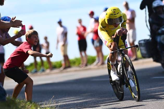 Tour de France 2026 Stage 16 THONON-LES-BAINS, FRANCE - JULY 21 : Pogacar Tadej (SLO) of UAE Team Emirates - XRG during stage 16 of the 113rd edition of Tour de France an UCI World Tour 2.UWT Individual Time Trial stage for Men Elite of 26 km with start in Evian-les-Bains and finish in Thonon-les-Bains on July 21, 2026 in Thonon-les-Bains, France, 21 07 2026 Thonon-les-Bains France  Copyright: xGvgx