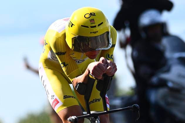 Tour de France 2026 Stage 16 THONON-LES-BAINS, FRANCE - JULY 21 : Pogacar Tadej (SLO) of UAE Team Emirates - XRG during stage 16 of the 113rd edition of Tour de France an UCI World Tour 2.UWT Individual Time Trial stage for Men Elite of 26 km with start in Evian-les-Bains and finish in Thonon-les-Bains on July 21, 2026 in Thonon-les-Bains, France, 21 07 2026 Thonon-les-Bains France  Copyright: xGvgx