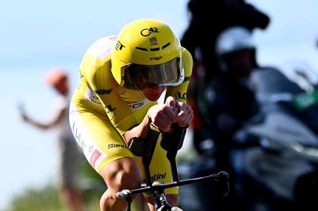 Tour de France 2026 Stage 16 THONON-LES-BAINS, FRANCE - JULY 21 : Pogacar Tadej (SLO) of UAE Team Emirates - XRG during stage 16 of the 113rd edition of Tour de France an UCI World Tour 2.UWT Individual Time Trial stage for Men Elite of 26 km with start in Evian-les-Bains and finish in Thonon-les-Bains on July 21, 2026 in Thonon-les-Bains, France, 21 07 2026 Thonon-les-Bains France  Copyright: xGvgx