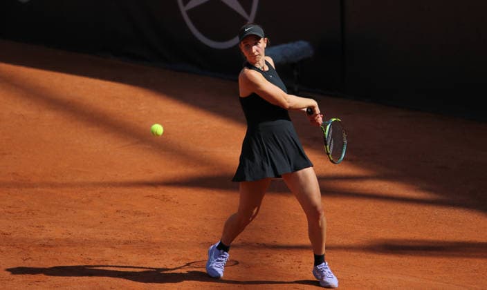 MSC Hamburg Ladies Open WTA, Tennis Damen 250) am Hamburger Rothenbaum: Tamara Korpatsch(Deutschland) in der 1. Runde. *** MSC Hamburg Ladies Open WTA 250 at Hamburg s Rothenbaum: Tamara Korpatsch of Germany in the first round