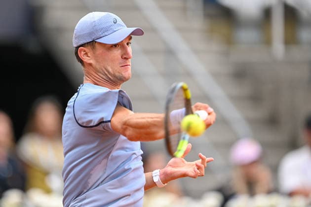 TENNIS - ATP, Tennis Herren Generali Open 2026 KITZBUEHEL,AUSTRIA,21.JUL.26 - TENNIS - ATP World Tour, Generali Open. Image shows Raphael Collignon (BEL).  GEPAxpictures xDanielxSchoenherr