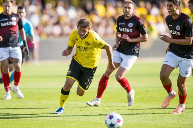 260721 Aki Samuelsen of Mjällby during the UEFA Champions League qualifying match between Mjällby and Lincoln Red Imps on July 21, 2026 in Hällevik. Photo: Christoffer Borg Mattisson BILDBYRAN COP 261 CB0541 fotboll football soccer fotball uefa champions league champions league mjällby lincoln red imps bbeng *** July 21, 2026: Aki Samuelsen of Mjällby during the UEFA Champions League qualifying match between Mjällby and Lincoln Red Imps on July 21, 2026 in Hällevik. Photo by Christoffer Borg Mattisson, BILDBYRAN COP 261 CB0541 soccer football fotball UEFA Champions League Champions League Mjällby Lincoln Red Imps bbeng  Copyright: CHRISTOFFERxBORGxMATTISSON BB260721CB035