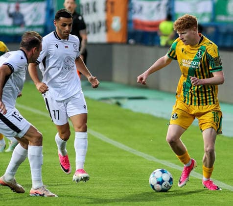UEFA Champions League Second Qualifying Round First Leg, Vazgen Sargsyan Republican Stadium, Yerevan, Armenia 21 7 2026 Ararat Armenia vs Shamrock Rovers Shamrock Rovers Adam Brennan in action Adam Brennan in action 21 7 2026  Copyright: xx AG6I0285A