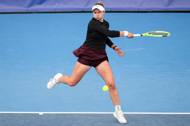 The Livesport Prague Open women s tennis tournament, in Prague, Czech Republic, on July 21, 2026. Barbora Krejcikova from Czech Republic, pictured, faces Linda Fruhvirtova from Czech Republic. (CTKxPhoto MichalxKamaryt) CTKPhotoP2026072106382  CTKPhotoP2026072106382