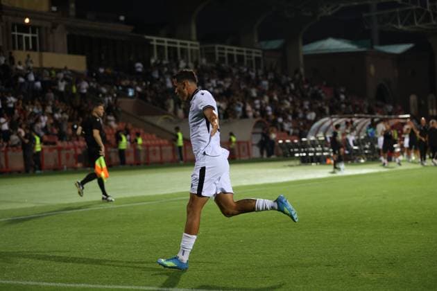RECORD DATE NOT STATED UEFA Champions League: FC Ararat-Armenia v Shamrock Rovers FC Lima during the UEFA Champions League match between FC Ararat-Armenia and Shamrock Rovers FC at Vazgen Sargsyan Republican Stadium in Yerevan, Armenia on July 21, 2026