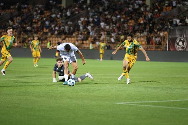 RECORD DATE NOT STATED UEFA Champions League: FC Ararat-Armenia v Shamrock Rovers FC Lima during the UEFA Champions League match between FC Ararat-Armenia and Shamrock Rovers FC at Vazgen Sargsyan Republican Stadium in Yerevan, Armenia on July 21, 2026