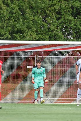 3. Liga; Toto-Pokal - VfB Forstinning - FC Ingolstadt 04; Torwart David Klein (47, FCI) Toto Pokal - FC Ingolstadt 04 VfB Forstinning Saison 2026 2027 *** 3rd Division Toto Cup: VfB Forstinning vs. FC Ingolstadt 04; Goalie David Klein 47; FCI Toto Cup: FC Ingolstadt 04 vs. VfB Forstinning; 2026–2027 Season
