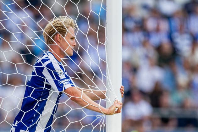 260721 Max Fenger of IFK Göteborg looks dejected during the UEFA Conference League qualification match between IFK Göteborg and Tallinna FCI Levadia on July 21, 2026 in Göteborg. Photo: Michael Erichsen BILDBYRAN COP 89 MI1000 fotboll football soccer fotball uefa conference league conference league kval qualifying round qualification ifk göteborg tallinna fci levadia bbeng *** July 21, 2026: Max Fenger of IFK Göteborg looks dejected during the UEFA Conference League qualifying match between IFK Göteborg and Tallinna FCI Levadia on July 21, 2026 in Gothenburg. Photo by Michael Erichsen. BILDBYRAN COP 89 MI1000 soccer football fotball UEFA Conference League Conference League qualifying round qualification IFK Göteborg Tallinna FCI Levadia bbeng  Copyright: MICHAELxERICHSEN BB260721MI030