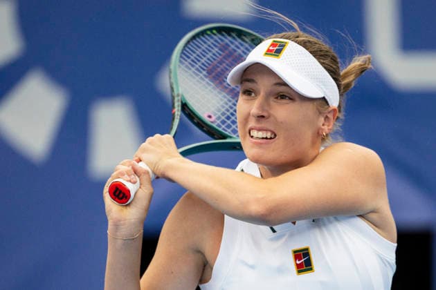 The Livesport Prague Open women s tennis tournament, in Prague, Czech Republic, on July 21, 2026. Linda Fruhvirtova from Czech Republic, pictured, faces Barbora Krejcikova from Czech Republic. (CTKxPhoto MichalxKamaryt) CTKPhotoP2026072106445  CTKPhotoP2026072106445