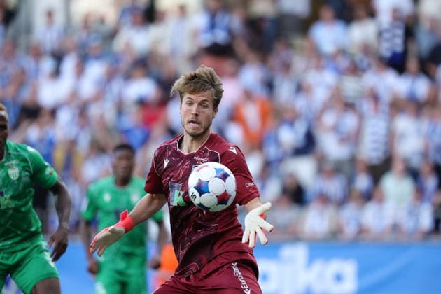 GOTHENBURG, SWEDEN 20260721 Levadia s goalkeeper Karl Andre Vallner during Tuesday s soccer match, second qualifying round for the Conference League, first meeting of IFK Gothenburg and FCI Levadia Tallin at Gamla Ullevi in Gothenburg, Sweden, July 21, 2026. GÖTEBORG SWEDEN x9200x *** GOTHENBURG, SWEDEN July 21, 2026 Levadia goalkeeper Karl Andre Vallner during Tuesday’s soccer match—the second qualifying round of the Conference League and the first leg between IFK Gothenburg and FCI Levadia Tallinn—at Gamla Ullevi in Gothenburg, Sweden, July 21, 2026 GOTHENBURG, SWEDEN x9200x  Copyright: xAdamxIhse TTx CONFERENCE LEAGUE QUALIFYING GOTHENBURG-LEVADIA