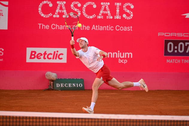 July 21, 2026, Lisbon, Lisbon, Portugal: BOTIC VAN DE ZANDSCHULP in action during the Round of 32 at the Millennium Estoril Open ATP, Tennis Herren tennis tournament at Clube de Tenis do Estoril. Lisbon Portugal - ZUMAr238 20260721_zip_r238_086 Copyright: xRicardoxRochax