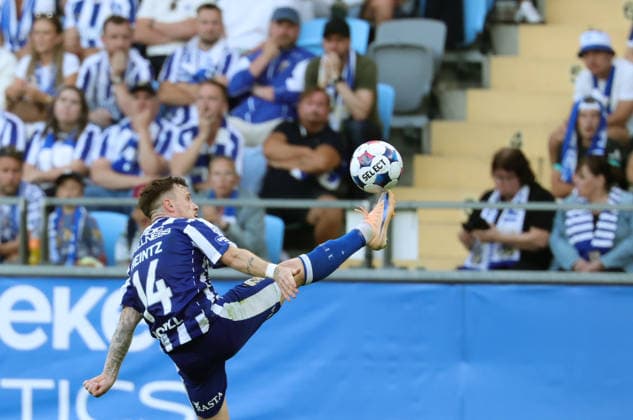 GÖTEBORG, SVERIGE 20260721 Göteborgs Tobias Heintz under tisdagens fotbollsmatch, andra kvalomgangen till Conference League, första mötet IFK Göteborg och FCI Levadia Tallin pa Gamla Ullevi i Göteborg, Sverige, 21 juli 2026. GÖTEBORG SVERIGE x9200x *** GOTHENBURG, SWEDEN 20260721 Gothenburg s Tobias Heintz during Tuesday s soccer match, the second qualifying round of the Conference League, the first leg between IFK Gothenburg and FCI Levadia Tallinn at Gamla Ullevi in Gothenburg, Sweden, July 21, 2026 GOTHENBURG SWEDEN x9200x  Copyright: xAdamxIhse TTx CONFERENCE LEAGUE KVAL GÖTEBORG-LEVADIA
