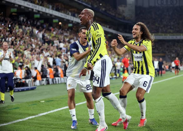Fenerbahce v Gornik Zabrze - UEFA Champions League Second Qualifying Round ISTANBUL, TURKIYE - JULY 21: Fenerbahce s Anderson Talisca (94) celebrates after scoring a goal during the UEFA Champions League second qualifying round first-leg match against Gornik Zabrze at Chobani Stadium in Istanbul, Turkiye, on July 21, 2026. Ali Atmaca Anadolu Istanbul Turkey. Editorial use only. Please get in touch for any other usage.  Copyright: x2026xAnadoluxAlixAtmacax