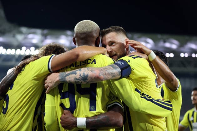 Fenerbahce v Gornik Zabrze - UEFA Champions League Second Qualifying Round ISTANBUL, TURKIYE - JULY 21: Fenerbahce s Anderson Talisca (94) celebrates after scoring a goal during the UEFA Champions League second qualifying round first-leg match against Gornik Zabrze at Chobani Stadium in Istanbul, Turkiye, on July 21, 2026. Ali Atmaca Anadolu Istanbul Turkey. Editorial use only. Please get in touch for any other usage.  Copyright: x2026xAnadoluxAlixAtmacax