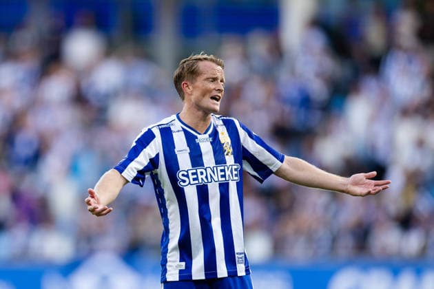 260721 Sam Larsson of IFK Göteborg looks dejected during the UEFA Conference League qualification match between IFK Göteborg and Tallinna FCI Levadia on July 21, 2026 in Göteborg. Photo: Michael Erichsen BILDBYRAN COP 89 MI1000 bbeng conference league football fotball fotboll ifk göteborg kval qualification qualifying round soccer tallinna fci levadia uefa conference league depp *** July 21, 2026: Sam Larsson of IFK Göteborg looks dejected during the UEFA Conference League qualifying match between IFK Göteborg and Tallinna FCI Levadia on July 21, 2026 in Gothenburg. Photo by Michael Erichsen, BILDBYRAN COP 89 MI1000 bbeng conference league football soccer IFK Göteborg qualifiers qualification qualifying round Tallinna FCI Levadia UEFA Conference League depp  Copyright: MICHAELxERICHSEN BB260721MI059