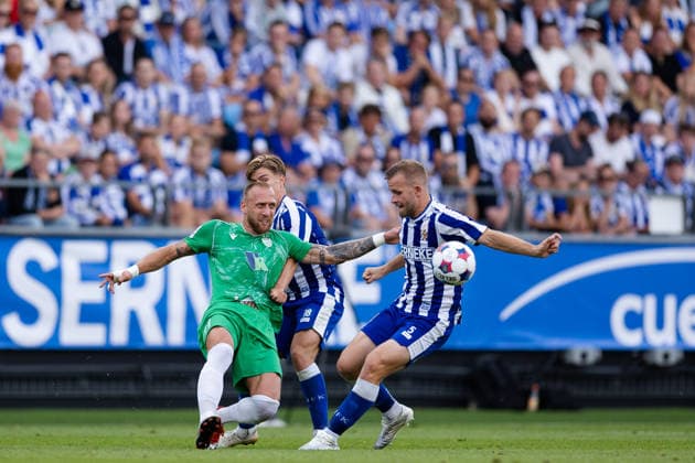 260721 Mikhel Ainsalu of Tallinna FCI Levadia and Jonas Bager of IFK Göteborg during the UEFA Conference League qualification match between IFK Göteborg and Tallinna FCI Levadia on July 21, 2026 in Göteborg. Photo: Michael Erichsen BILDBYRAN COP 89 MI1000 bbeng conference league football fotball fotboll ifk göteborg kval qualification qualifying round soccer tallinna fci levadia uefa conference league *** July 21, 2026: Mikhel Ainsalu of Tallinna FCI Levadia and Jonas Bager of IFK Göteborg during the UEFA Conference League qualifying match between IFK Göteborg and Tallinna FCI Levadia on July 21, 2026 in Gothenburg. Photo by Michael Erichsen. BILDBYRAN COP 89 MI1000 bbeng conference league football soccer IFK Göteborg qualifiers qualification qualifying round Tallinna FCI Levadia UEFA Conference League  Copyright: MICHAELxERICHSEN BB260721MI077
