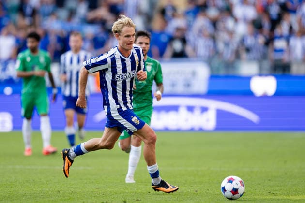 260721 Max Fenger of IFK Göteborg during the UEFA Conference League qualification match between IFK Göteborg and Tallinna FCI Levadia on July 21, 2026 in Göteborg. Photo: Michael Erichsen BILDBYRAN COP 89 MI1000 bbeng conference league football fotball fotboll ifk göteborg kval qualification qualifying round soccer tallinna fci levadia uefa conference league *** July 21, 2026: Max Fenger of IFK Göteborg during the UEFA Conference League qualifying match between IFK Göteborg and Tallinna FCI Levadia on July 21, 2026 in Gothenburg. Photo by Michael Erichsen. BILDBYRAN COP 89 MI1000 bbeng conference league football soccer IFK Göteborg qualifiers qualification qualifying round Tallinna FCI Levadia UEFA Conference League  Copyright: MICHAELxERICHSEN BB260721MI080