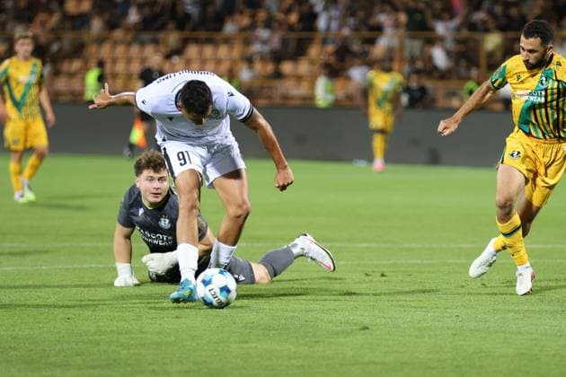 RECORD DATE NOT STATED UEFA Champions League: FC Ararat-Armenia v Shamrock Rovers FC Lima during the UEFA Champions League match between FC Ararat-Armenia and Shamrock Rovers FC at Vazgen Sargsyan Republican Stadium in Yerevan, Armenia on July 21, 2026