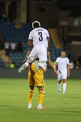 RECORD DATE NOT STATED UEFA Champions League: FC Ararat-Armenia v Shamrock Rovers FC Julio Bueno during the UEFA Champions League match between FC Ararat-Armenia and Shamrock Rovers FC at Vazgen Sargsyan Republican Stadium in Yerevan, Armenia on July 21, 2026