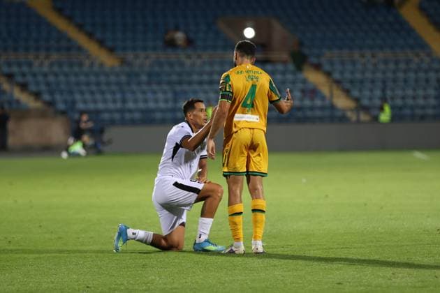 RECORD DATE NOT STATED UEFA Champions League: FC Ararat-Armenia v Shamrock Rovers FC Roberto Lopes during the UEFA Champions League match between FC Ararat-Armenia and Shamrock Rovers FC at Vazgen Sargsyan Republican Stadium in Yerevan, Armenia on July 21, 2026