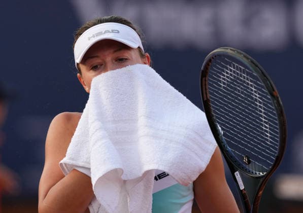 37th WTA, Tennis Damen Palermo Ladies Open 2026 Raluca Georgiana Serban of Cyprus plays during the 37th Palermo Ladies Open WTA 125 in Palermo, Italy, on July 21, 2026. Palermo Italy  Copyright: xGabrielexMaricchiolox originalFilename:maricchiolo-37thwtap260721_npfso.jpg