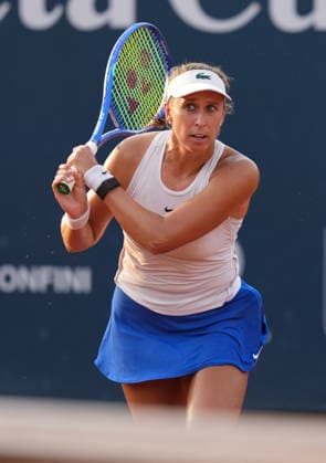 37th WTA, Tennis Damen Palermo Ladies Open 2026 Caroline Werner of Germany plays during the 37th Palermo Ladies Open WTA 125 in Palermo, Italy, on July 21, 2026. Palermo Italy  Copyright: xGabrielexMaricchiolox originalFilename:maricchiolo-37thwtap260721_npTGb.jpg
