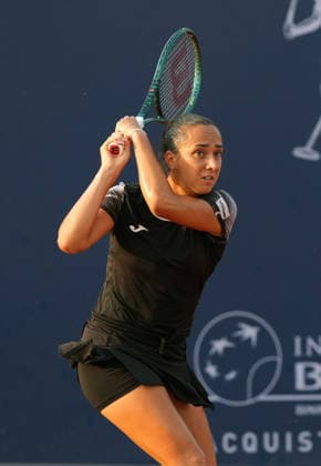 37th WTA, Tennis Damen Palermo Ladies Open 2026 Noemi Basiletti of Italy plays during the 37th Palermo Ladies Open WTA 125 in Palermo, Italy, on July 21, 2026. Palermo Italy  Copyright: xGabrielexMaricchiolox originalFilename:maricchiolo-37thwtap260721_npuli.jpg