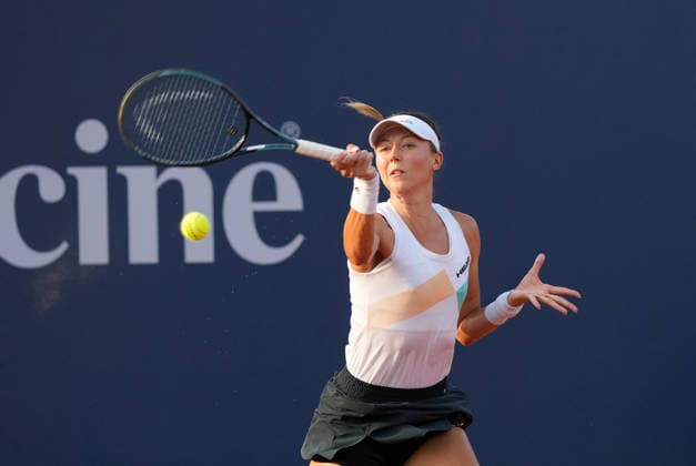 37th WTA, Tennis Damen Palermo Ladies Open 2026 Raluca Georgiana Serban of Cyprus plays during the 37th Palermo Ladies Open WTA 125 in Palermo, Italy, on July 21, 2026. Palermo Italy  Copyright: xGabrielexMaricchiolox originalFilename:maricchiolo-37thwtap260721_npJUp.jpg