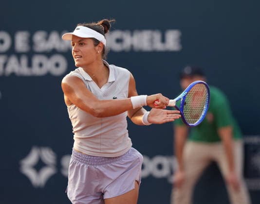 37th WTA, Tennis Damen Palermo Ladies Open 2026 Mina Hodzic of Germany plays during the 37th Palermo Ladies Open WTA 125 in Palermo, Italy, on July 21, 2026. Palermo Italy  Copyright: xGabrielexMaricchiolox originalFilename:maricchiolo-37thwtap260721_npz69.jpg