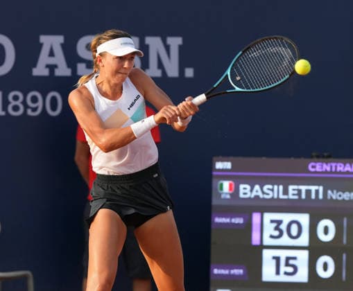 37th WTA, Tennis Damen Palermo Ladies Open 2026 Raluca Georgiana Serban of Cyprus plays during the 37th Palermo Ladies Open WTA 125 in Palermo, Italy, on July 21, 2026. Palermo Italy  Copyright: xGabrielexMaricchiolox originalFilename:maricchiolo-37thwtap260721_npRgT.jpg