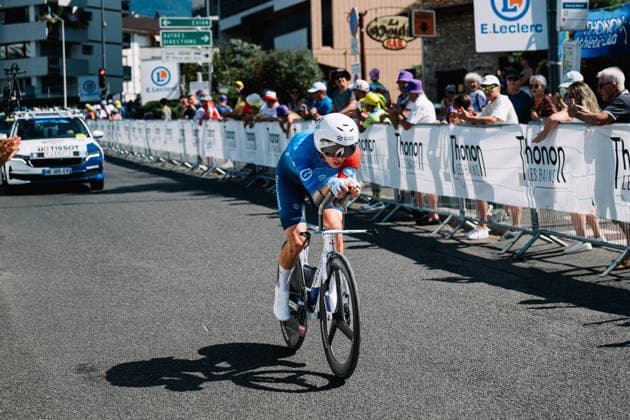 113th Tour de France 2026 - Stage 16 Romain Gregoire of Groupama-FDJ United during the 16th stage of the 113th Tour de France, a time trial between Evian and Thonon. Thonon-les-Bains France  Copyright: xGautierxDemouveauxx originalFilename:demouveaux-notitle260721_nplbU.jpg