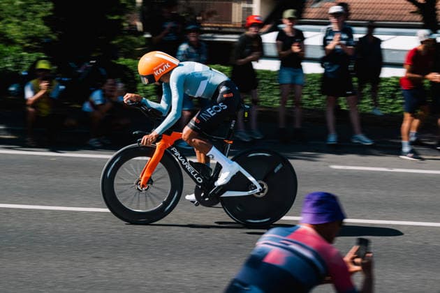 113th Tour de France 2026 - Stage 16 Egan Bernal of the Ineos Cycling Team during the 16th stage of the 113th Tour de France, a time trial between Evian and Thonon. Thonon-les-Bains France  Copyright: xGautierxDemouveauxx originalFilename:demouveaux-notitle260721_npw8j.jpg
