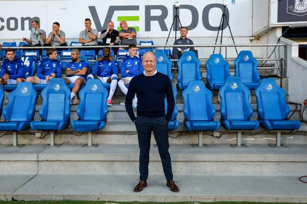 2026.07.21 Randers pilka nozna eliminacje Ligi Liga Mistrzow AGF Aarhus - Lech Poznan N z Niels Frederiksen Foto Przemyslaw Szyszka PressFocus 2026.07.21 Randers Football Champions League qualifying AGF Aarhus - Lech Poznan {persons} Credit: Przemyslaw Szyszka PressFocus NEWSPIX.PL --- newspix.pl POLAND OUT! 